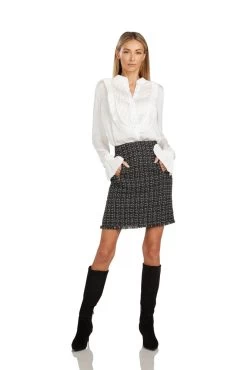 MAYA TUXEDO BLOUSE WINTER WHITE -Fashion children's clothing store 122 3 7b061711 c06f 4449 b788 f214d64a6be4