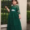 BELLA RAFAELA GOWN EMERALD -Fashion children's clothing store 122 75489a16 03c9 4823 a635 d2c1c15a64a6