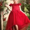 BELLE GOWN CRIMSON -Fashion children's clothing store 131 212a1d93 8395 4cf4 ab2f 3b1d09e3f3c1