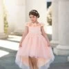 BELLE GOWN PEACHY PINK -Fashion children's clothing store 135 db3cec95 362b 4d0a 8e5e 25e3c427322f