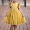 BIANCA DRESS SUNFLOWER -Fashion children's clothing store 147 4defb3bf af05 40dc bbe1 e4056a7b3590