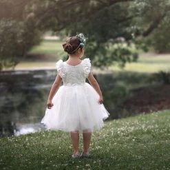 BIANCA DRESS WHITE -Fashion children's clothing store 1 24320471 ba56 487d abf8 4086646194ba