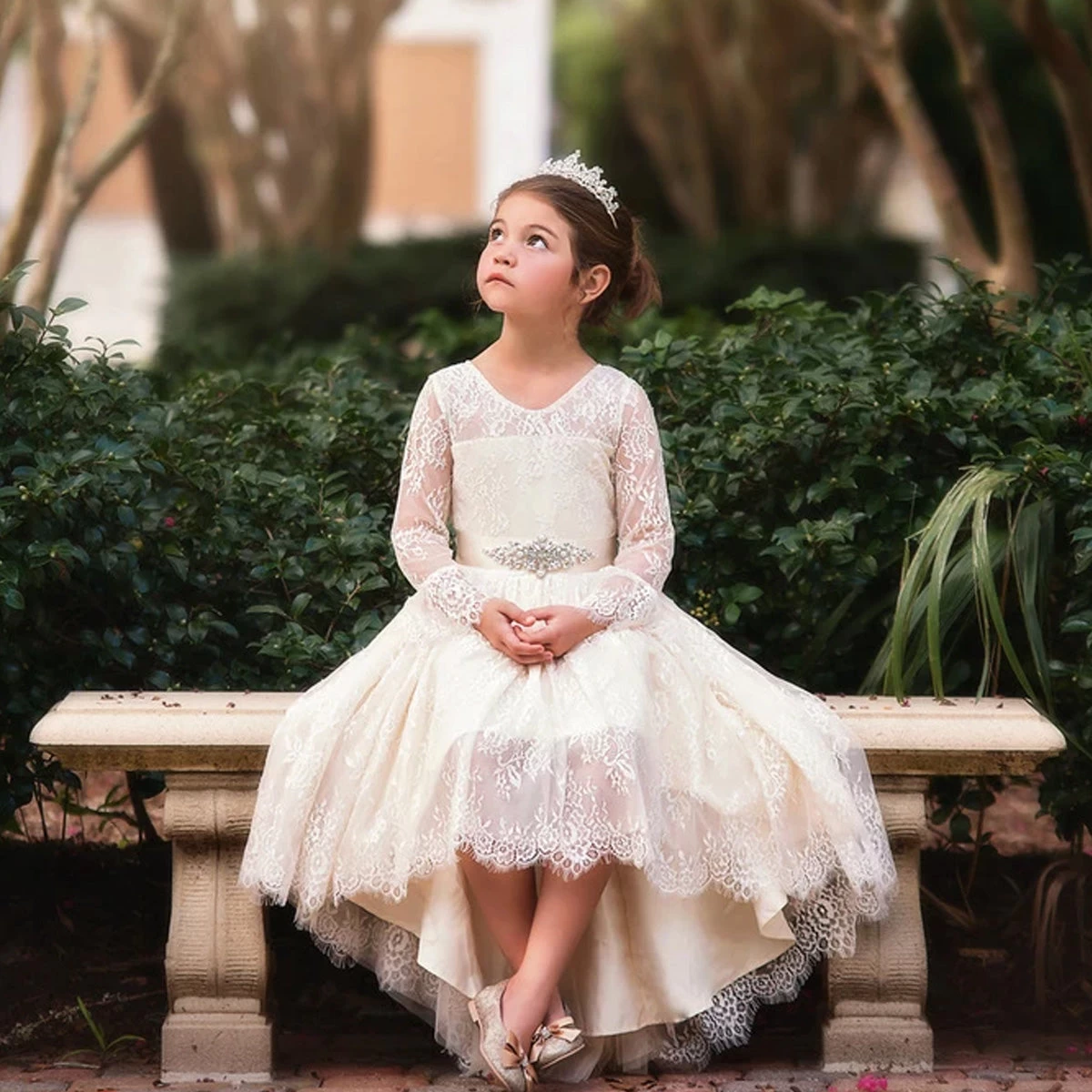 AINSLEY DRESS & BELT SET IVORY 5 AINSLEY DRESS & BELT SET IVORY - Image 3