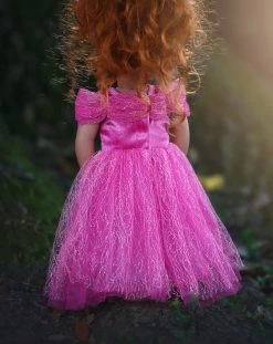PINK PRINCESS DOLL DRESS -Fashion children's clothing store 225 2