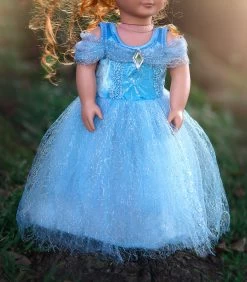 QUEEN OF THE KINGDOM DOLL DRESS -Fashion children's clothing store 258 2