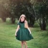 EVANGELINE DRESS EMERALD -Fashion children's clothing store 314 98527c7d 04ee 475b a9f9 a273666dcd39