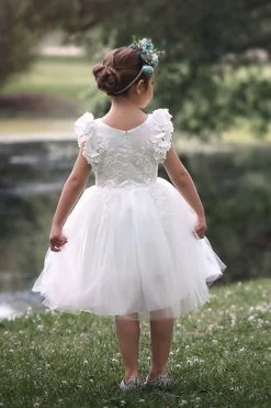 BIANCA DRESS WHITE -Fashion children's clothing store 31 c9f42d19 35fa 4616 9825 fbcaa2ba4383