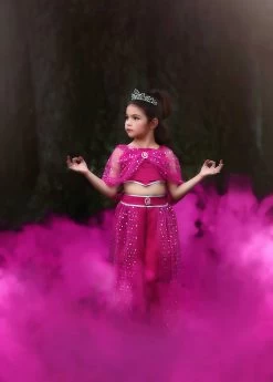 GENIE COSTUME FUCHSIA