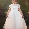 GIOVANNA GOWN WHITE -Fashion children's clothing store 365 a55af441 ae42 46a7 a4f9 b641945b8108