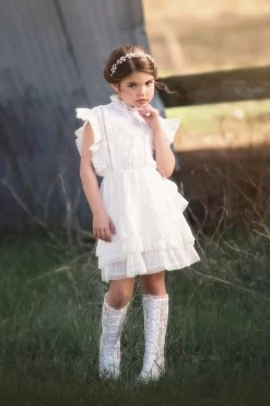 GRAMERCY BOOT WHITE -Fashion children's clothing store 43 46ae272c 29f9 4b29 829b 4203edb98ac1