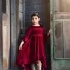 LILY DRESS BURGUNDY VELVET -Fashion children's clothing store 478 042c7a96 534c 4d90 a079 1e22ea4a0eca