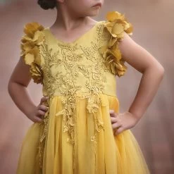 BIANCA DRESS SUNFLOWER -Fashion children's clothing store 4 3eb0a8b3 30ed 4ef5 82ff 3a9b462d9a29