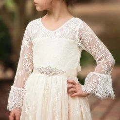 AINSLEY DRESS & BELT SET IVORY 13 AINSLEY DRESS & BELT SET IVORY -Fashion children's clothing store 4 ddf231cd bfbf 43fa 8dc5 6ef703dd9ff3