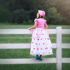 BO PEEP GOWN & BONNET SET -Fashion children's clothing store 6 bb07f488 210a 4191 8eff 3b3c264dbc39