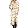 LEA BUTTON DOWN MAXI DRESS EQUESTRIAN PRINT -Fashion children's clothing store BlakesleyDressEquestrianPrint 1482 WEB