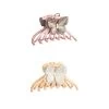 MARIPOSA HAIR CLAW SET OF TWO PINK/ORANGE -Fashion children's clothing store Myproject 1 2023 04 28T114656.393