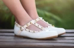 VICTORIA SHOE WHITE PATENT -Fashion children's clothing store TSC2fb 6
