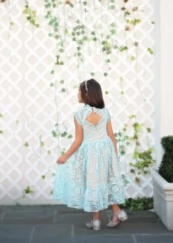 SYLVIE DRESS BLUE -Fashion children's clothing store TSC9fb 2 copy